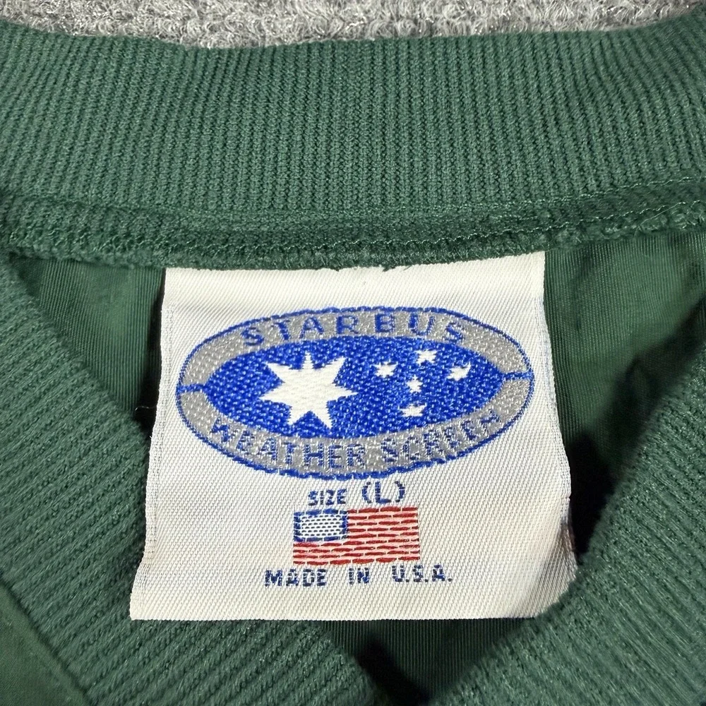 Vintage US Open Pinehurst Pullover Mens Large Green Windbreaker Nylon 1999 90s